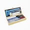 Excel Blades Builders Knife and Tool Set, Hobby Model Making Set, Wooden Box, 6pk 44288 - alternate 1